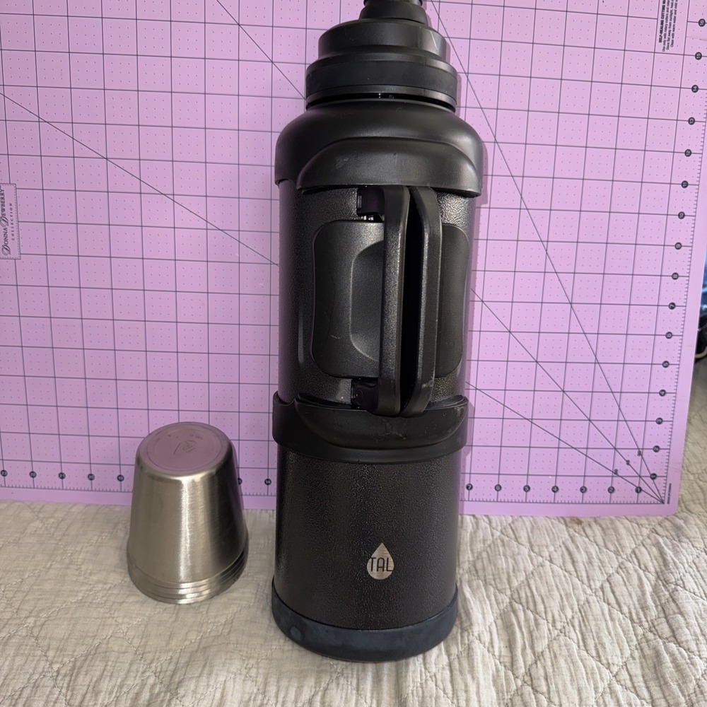 TAL 4L Zeus Outdoor Essential 5 Piece Set 4L Bottle With 4 12oz Stainless Steel